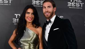 Sergio Ramos und TV-Moderatorin Pilar Rubio. Die beiden haben sich dieses Jahr das Ja-Wort gegeben.