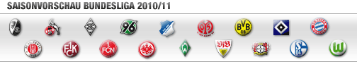 Saisonvorschau Bundesliga 2010/2011