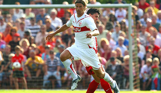 Martin Lanig gewann mit dem VfB Stuttgart 6:0 gegen den Bezirksligisten SV Vaihingen