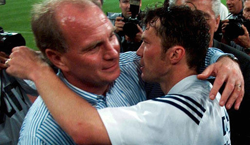 Uli Hoeneß (l.) hat sich öffentlich bei Lothar Matthäus entschuldigt