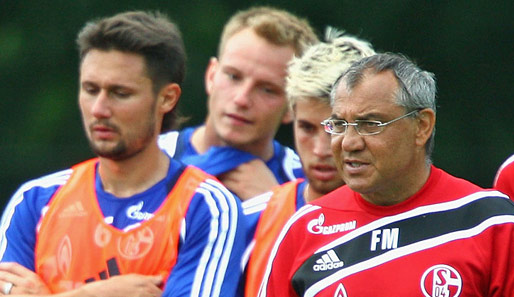 Haben sich nicht mehr viel zu sagen: Albert Streit (l.) und Trainer Felix Magath