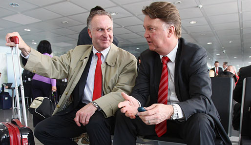 Karl-Heinz Rummenigge hat absolutes Vertrauen in Louis van Gaal