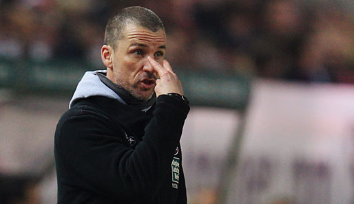 Hat seinen Job sicher - trotz der Negativserie des FCK: Coach Marco Kurz