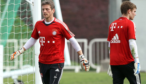 Erneuter Torwartwechsel beim FC Bayern: Jörg Butt (l.) kehrt gegen Leverkusen zurück