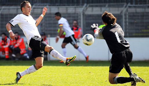 Samed Yesil (l.) könnte bald in London auf Torejagd gehen