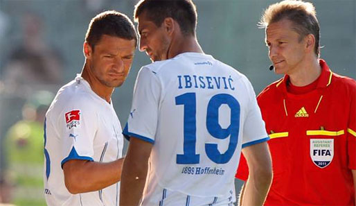 Nicht mehr unumstritten in Hoffenheim: Sejad Salihovic (l.) und Vedad Ibisevic