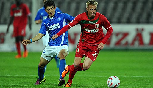 Michael Thurk (r.) wurde nach einem Gespräch mit Jos Luhukay und Andreas Rettig freigestellt