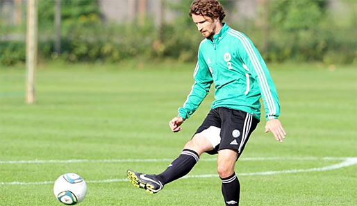 Arne Friedrich befand sich bei der zweiten Mannschaft des VfL im Aufbautraining