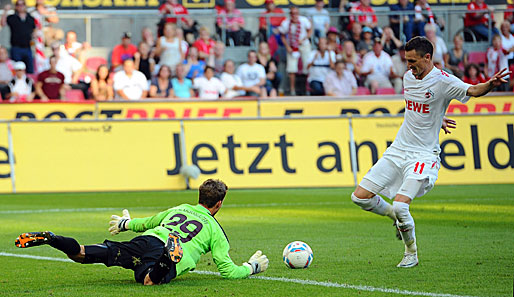 Geht Milivoje Novakovic schon bald wieder für den Effzeh auf Torejagd?