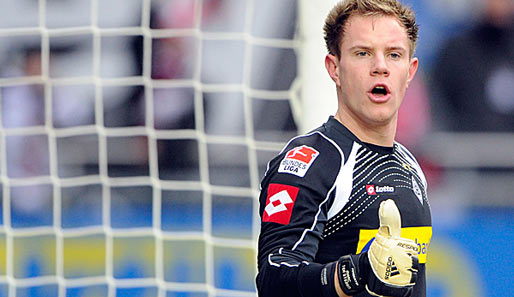 Marc-Andre ter Stegen stand am Mittwoch im Tor der deutschen U-21-Nationalmannschaft