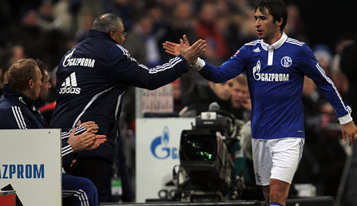 Felix Magath hat Raul 2010 in die Bundesliga geholt