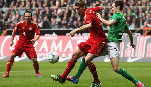 Nils Petersen (M.) wechselte 2011 von Energie Cottbus zum FC Bayern München