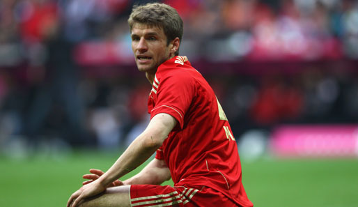 Thomas Müller erzielte in der abgelaufenen Bundesliga-Saison in 34 Spielen 7 Tore