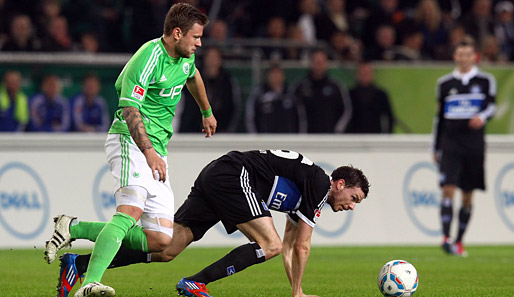 Marco Russ (l.) trainiert seit letzter Woche mit der zweiten Mannschaft des VfL Wolfsburg