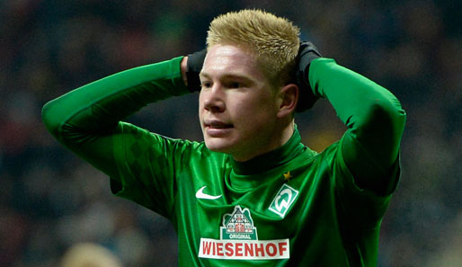 Bei Borussia Dortmund soll Bremens Kevin De Bruyne auf dem Wunschzettel stehen