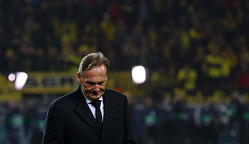 Sieht den BVB noch meilenweit entfernt vom FC Bayern: BVB-Boss Hans-Joachim Watzke