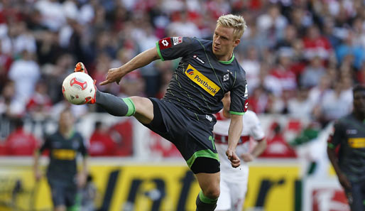 Mike Hanke ist in der Bundesliga sehr begehrt - bei Gladbach hat er keine Zukunft mehr