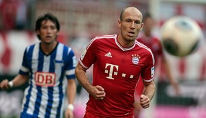 Arjen Robben kann sich vorstellen zeitweise auf der Bank zu sitzen