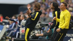 Jürgen Klopp war auch im Revierderby mittendrin im Geschehen