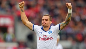 Pierre-Michel Lasogga erzielte am Sonntag drei Tore in weniger als acht Minuten