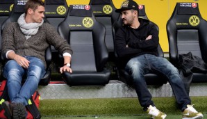 Ilkay Gündogan bleibt beim BVB vorerst nur die Zuschauerrolle