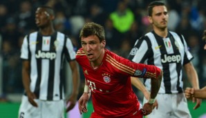 Mario Mandzukic traf letzte CL-Saison gegen Juventus im Viertelfinale