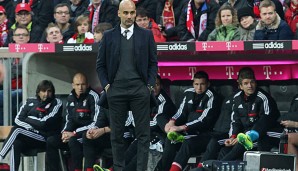 Josep Guardiola kann auch einen persönlichen Rekord aufstellen