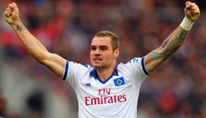 Der ausgeliehene Pierre-Michel Lasogga trifft beim HSV derzeit nach Belieben