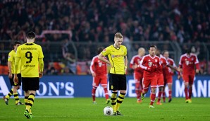 Gegen Stuttgart (1:4), Frankfurt (2:3) und die Bayern (1:3) verlor der BVB letztmals drei Mal in Folge