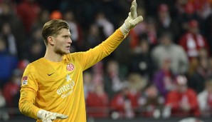 Loris Karius liegt mit Mainz 05 auf Platz acht der Tabelle