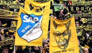 Nicht nur im Fanblock des BVB sind Anti-Hopp-Plakate keine Seltenheit