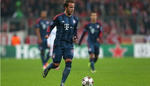 Mario Götze präsentierte sich zuletzt in starker Verfassung