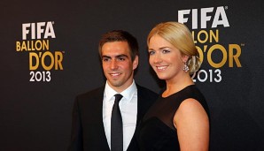 Rechtsverteidiger Phillip Lahm steht im FIFA-Team-der-Saison