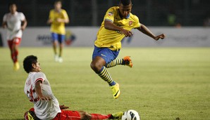 Serge Gnabry kam in der laufenden Saison auf fünf Premier-League-Einsätze beim FC Arsenal