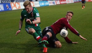 Andre Hahn (l.) steht im Fokus einiger Bundesligisten