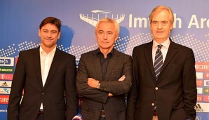 Oliver Kreuzer, Bert van Marwijk und Carl Jarchow halten auch weiter zusammen