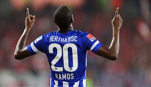 Adrian Ramos ist der Topscorer der Hertha aus Berlin