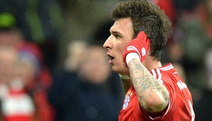 Mario Mandzukic ist zum zweiten Mal in Folge Kroatiens Fußballer des Jahres