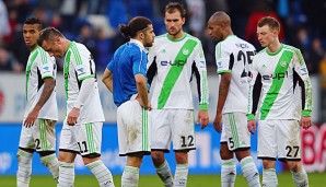 Der VfL Wolfsburg kam in Hoffenheim so richtig unter die Räder