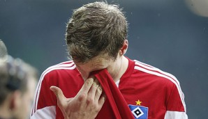 Marcell Jansen droht mit dem Hamburger SV der erste Abstieg der Bundesliga-Geschichte