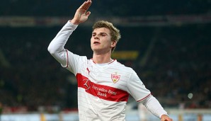 Timo Werner verlängerte seinen Vertrag beim VfB bis 2018