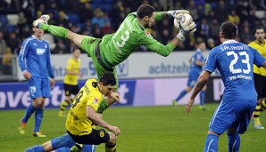 Im turbulenten Hinspiel trennten sich Hoffenheim und Dortmund 2:2