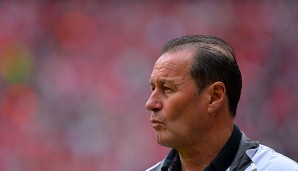 Huub Stevens hatte den VfB Stuttgart erst im März übernommen