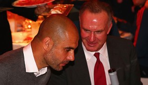 Karl-Heinz Rummenigge hat Pep Guardiola den Rücken gestärkt