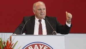 Uli Hoeneß kündigte auf der außerordentlichen Mitgliederversammlung seine Rückkehr an