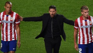 Diego Simeone und Atletico Madrid kommen zu einem Test nach Wolfsburg