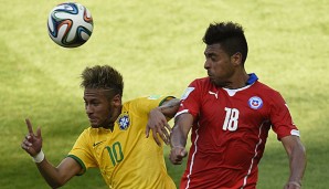 Gonzalo Jara (r.) spielte eine starke Weltmeisterschaft