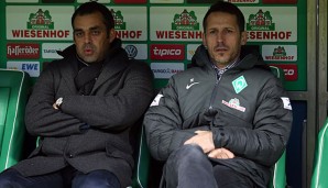 Dutt (l.) und Eichin (r.) sind sich im Thema Neuverpflichtungen nicht einig