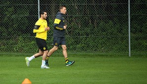 Ilkay Gündogan dreht bereits auf dem Trainingsplatz seine Runden