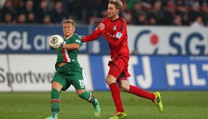 Matthias Ostrzolek (l.) könnte schon bald für den HSV auflaufen